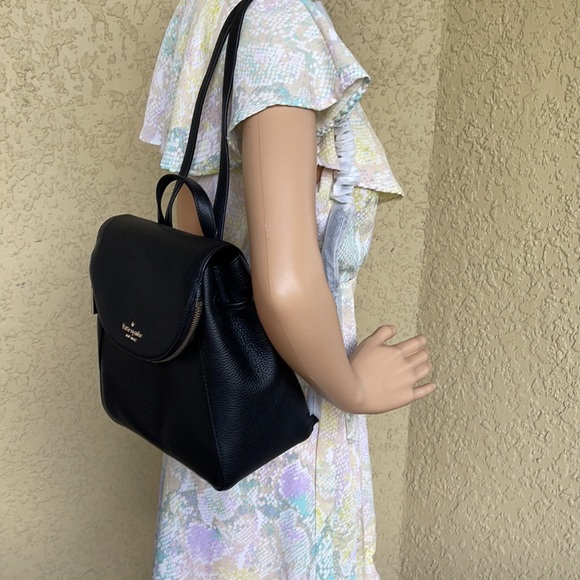 Kate Spade leila medium flap backpack - Picture 3 of 16